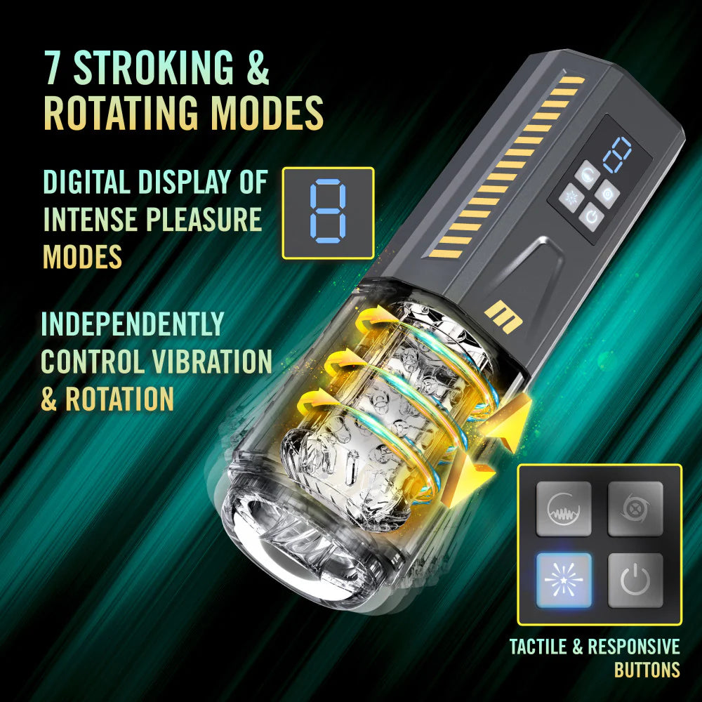 M For Men SpinMaster Pro Masturbator