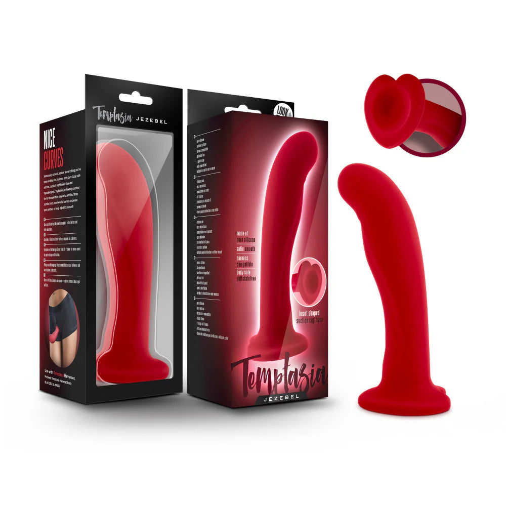 Temptasia Jezebel Curved 6" Dildo