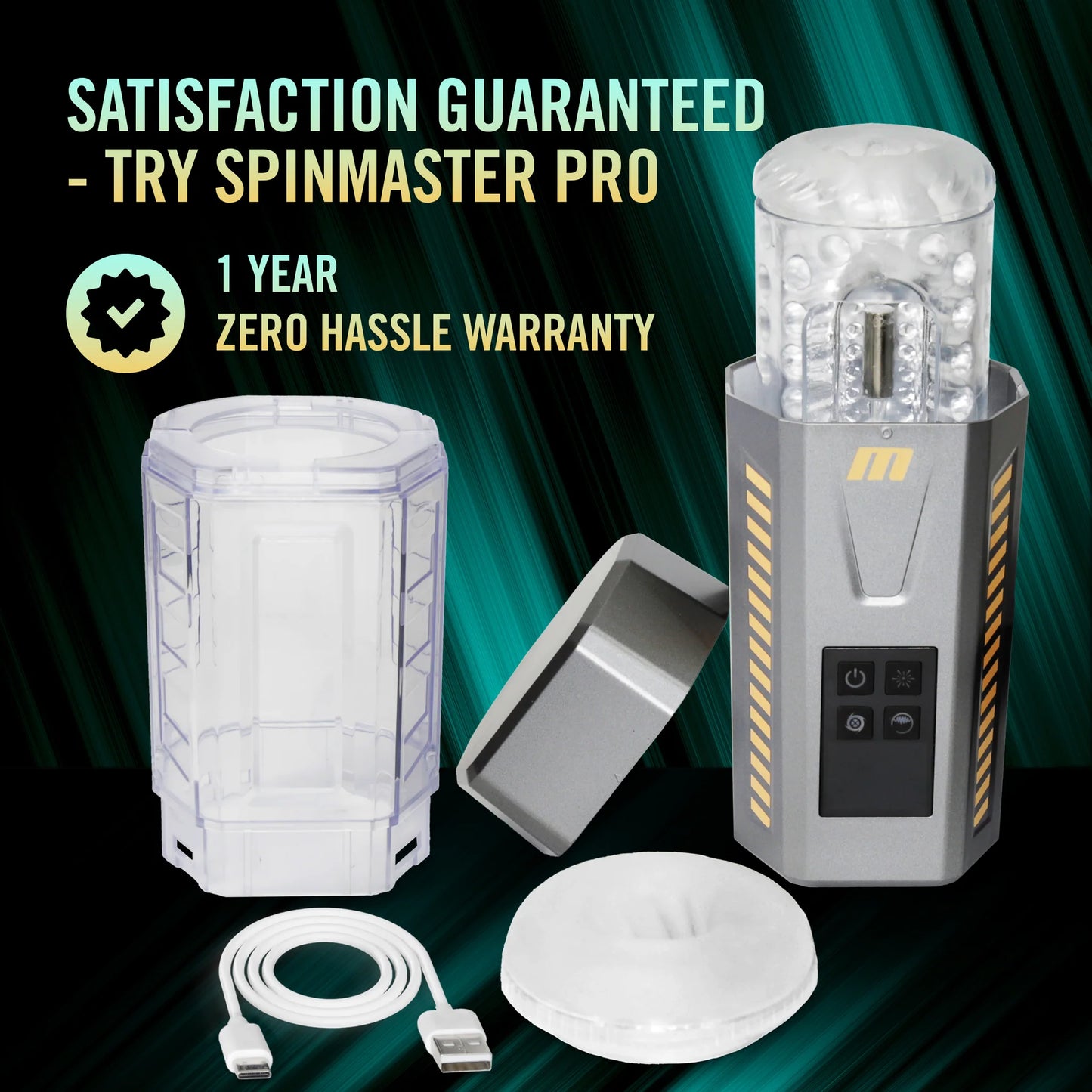 M For Men SpinMaster Pro Masturbator