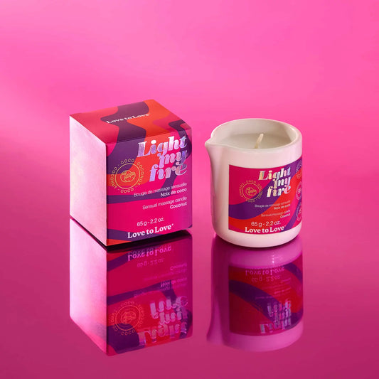 Light My Fire Massage Candle Coconut