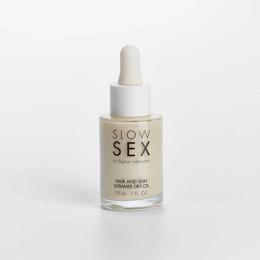 Slow Sex Hair & Skin Shimmer Dry Oil