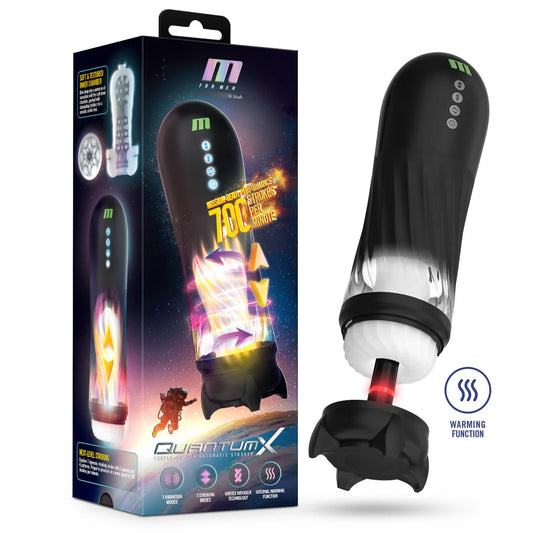 M For Men Quantum X Internal Warming Masturbator
